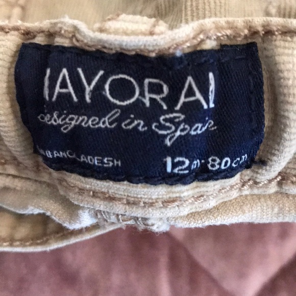 Mayoral button up and corduroy set - Picture 4 of 7